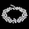 925 Sterling Silver Bracelets Charms Bead Chain Fashion Cute Nice Women Grapes Bracelet Wedding Jewelry Wholesale