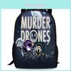 Murder Anime Drones Backpack Oxford Spacious School Bags For Gifts Children