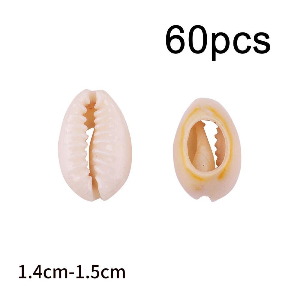 

20/40/60pcs Conch Bead Natural Cowry Jewelry Craft Accessories Sea Shell Jewelry Making S