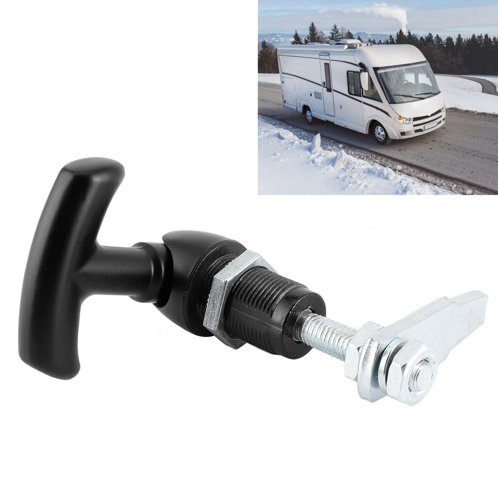 THandle Lock Zinc Alloy TShape Lock Tool Box Auto Accessory for Caravan Trailer