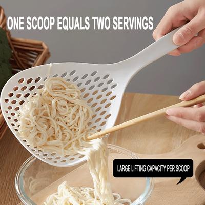 Scoop Colander Strainer Large Slotted Spoon Japanese Stylish Slotted Skimmer