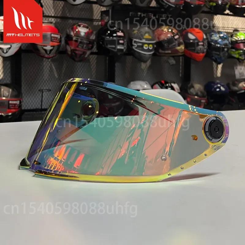 Náhradní obličejový štít MT pro helmu MODEL THUNDER 4 SV MT-V-28B Čirý hledí helmy Originální díly MT