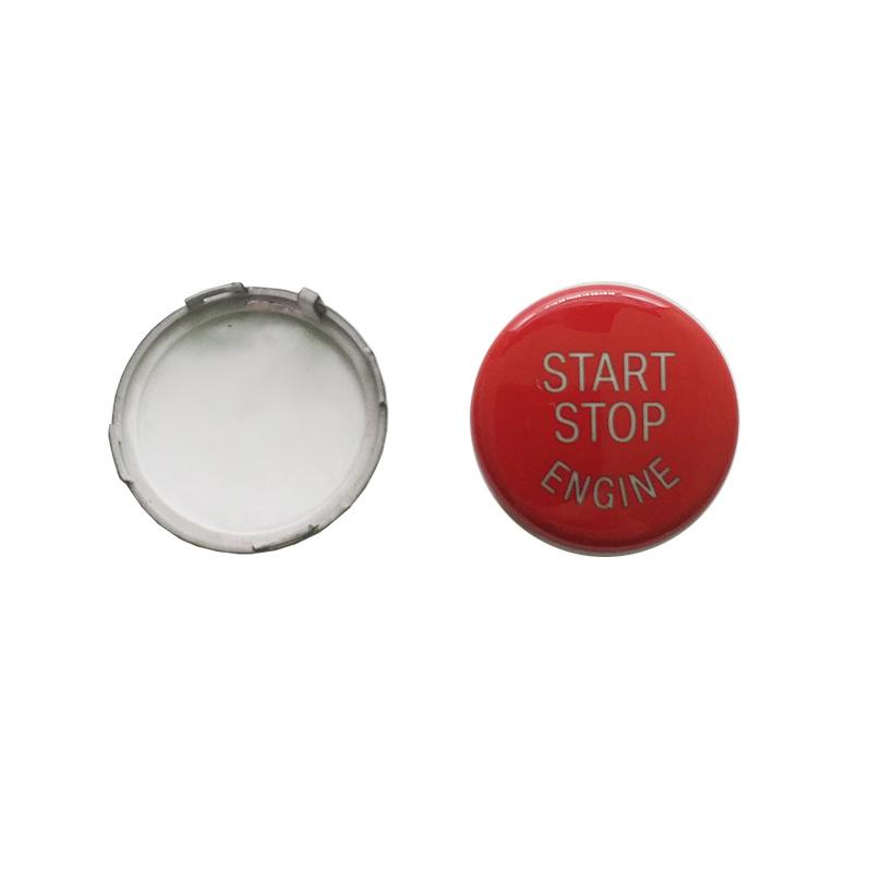 Car Engine START Button Replace Cover One Button Start Button for BMW E Chassis 320 520 525 3/5/7 Serises Ignition Switch Kit