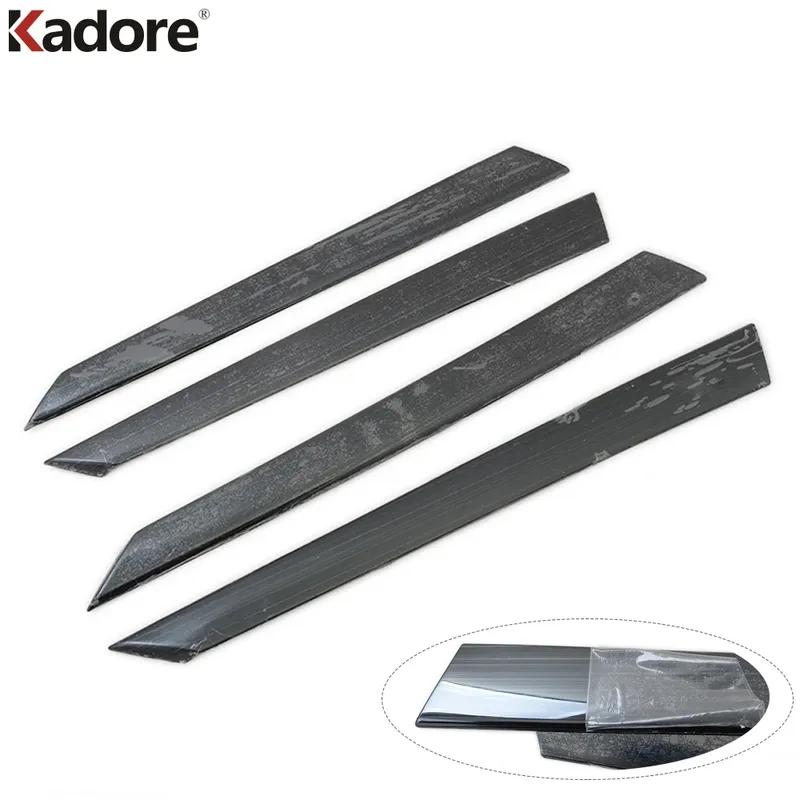 For Honda Accord 10th 2018     Carbon Fiber Car Ide Inner Door Panel Cover Molding Trim Interior Accessories