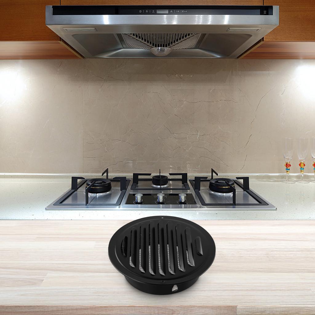 Stainless Steel Round Vent Grille Perfect for Enhancing Home or Office Air