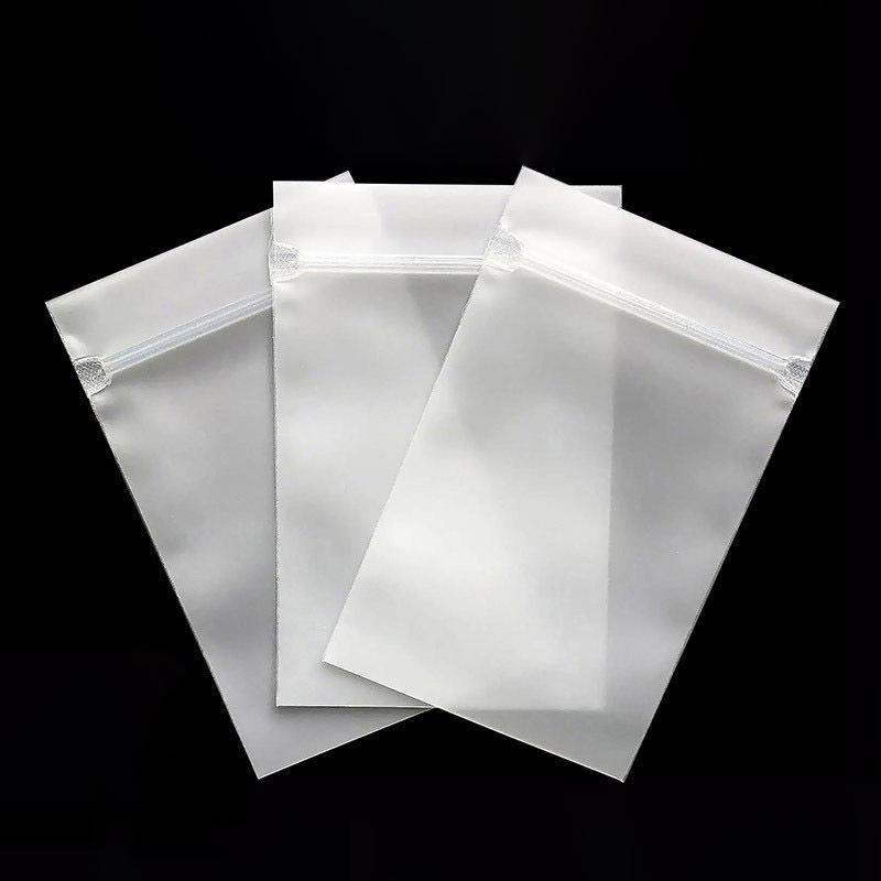 50Pcs Matte CPE Cartilage Self Sealing Bag, Book,Jewelry,Stationery Packaging Sealed Bag, Data Cable Universal Packaging Bag