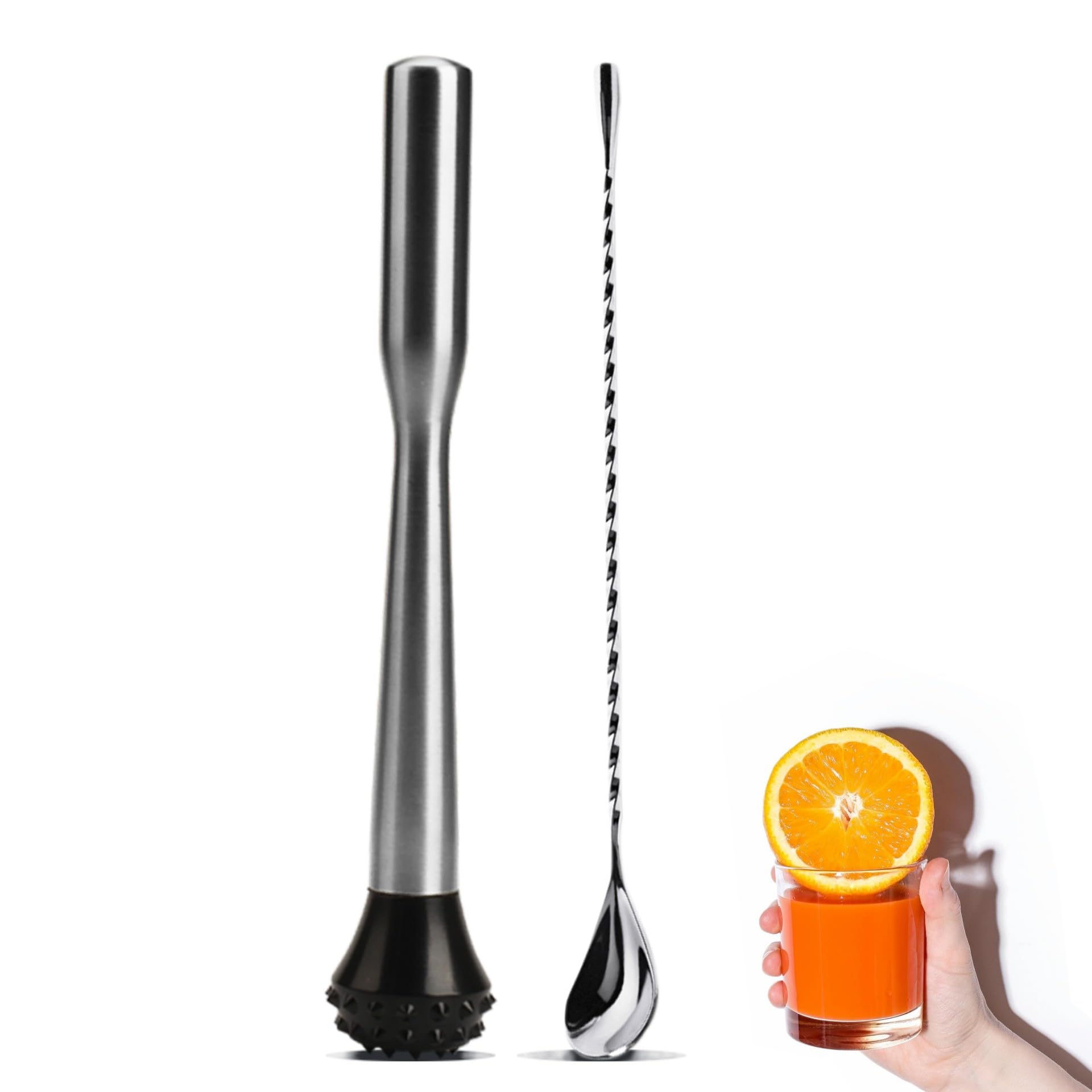 

Pestle Mojito Ice Crusher Masher Bar Spoon Muddler Highball