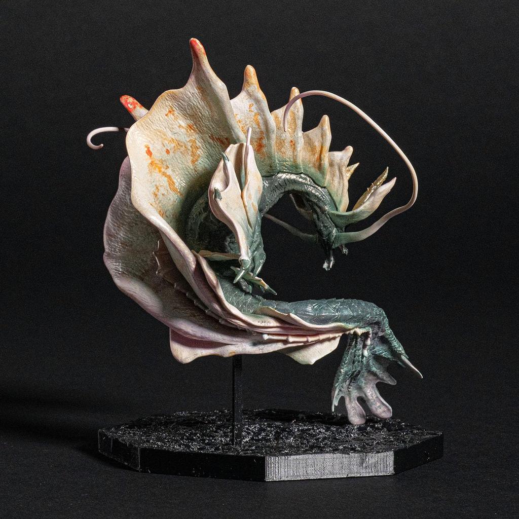 Capcom Monster Hunter FIGURE BUILDER CUBE MONSTER HUNTER Storm Dragon Amatsumagatsuchi Approx. H137 x W126 x D132mm Made of PVC ABS