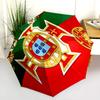 Portuguese Heritage Royal Symbols Folding umbrella durable Suitable for all seasons Three folds light Umbrella