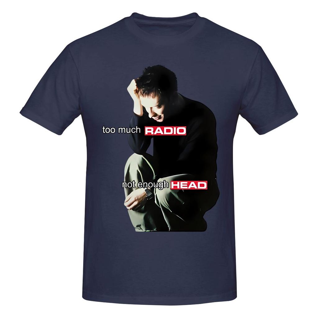 Funny Too Much Radio Not Enough Head Unisexs Printed Tshirt Unisex T Shirtunisexga