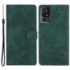 For TCL 40 SE Case with Wrist Strap Skin-touch Wallet Leather Phone Cover