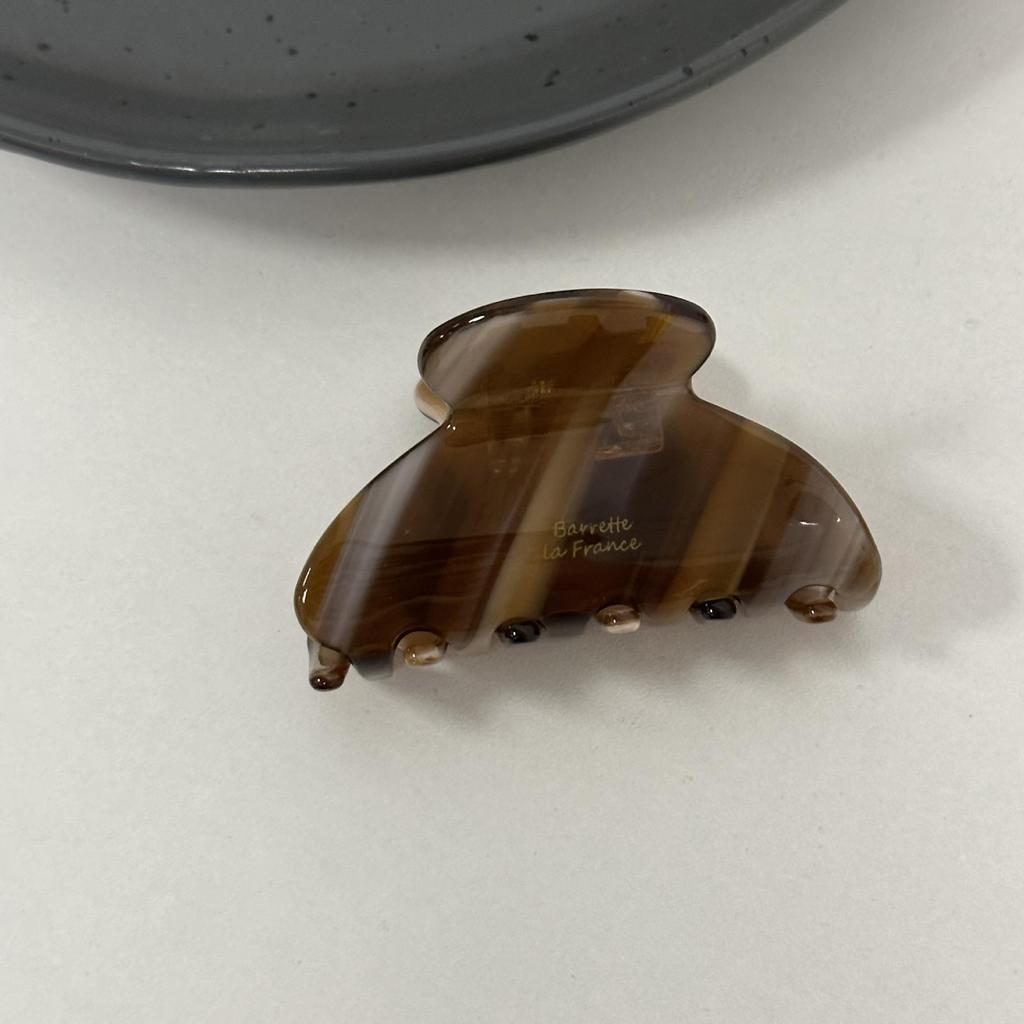 Korean Gold Label Candy Color Acetate Medium Hair Claw Clip