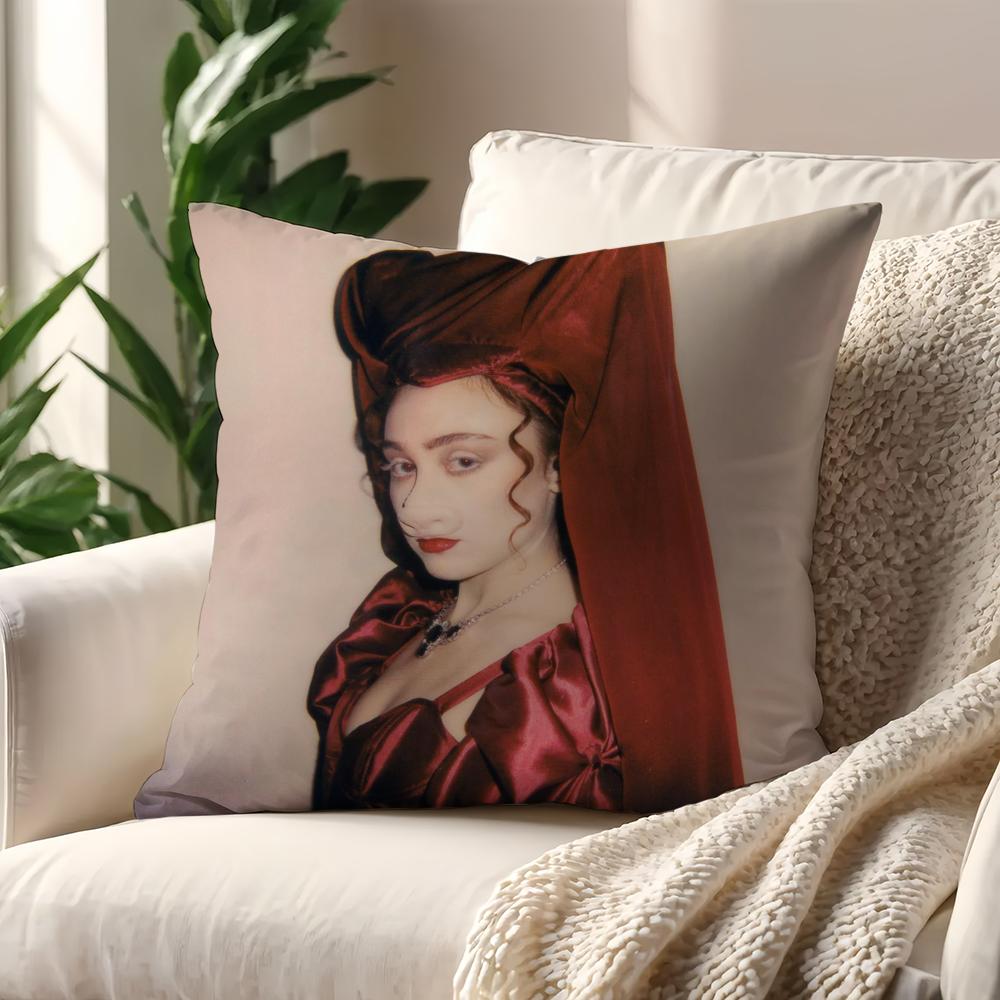 

Singer C-Chappell R-Roan Music cushion cover Pillow Cover Decoration Room Home Sofa living Office Car Nordic Simplicity 12x12Inch