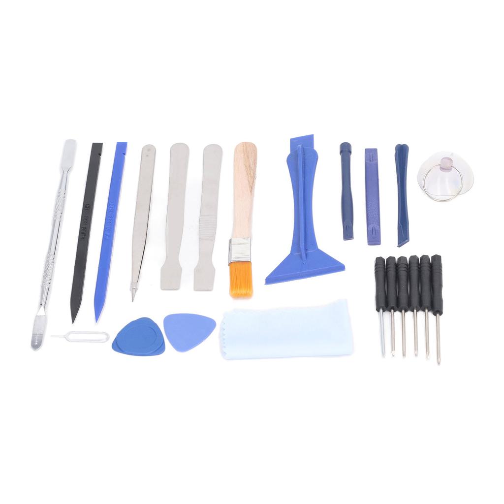 22 BUC Set de scule de demontare pentru reparații ABS Oțel inoxidabil Instrument de îndepărtare a echipamentelor electronice pentru autocolant