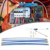 Cable Electrical Fishing Tape Cable Entry Kit 4 X Brass Push-pull Rods Good Insulation Tool Electrician Tie Rod