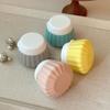 4Pcs 40ML Silicone Travel Bottle with Clear PVC Bag Leak Proof Reusable Facial Cream Lotion Sunscreen Storage Jar Portable Refillable Empty Toiletries