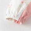 DAVE & BELLA Girls' Hooded Waterproof Breathable Spring Jacket