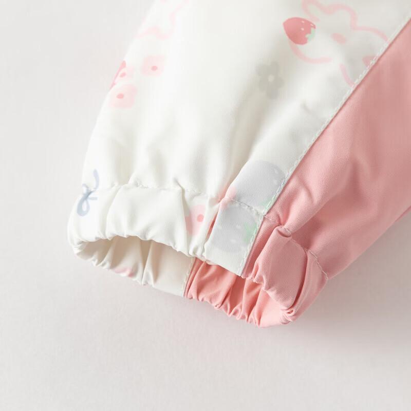 DAVE & BELLA Girls' Hooded Waterproof Breathable Spring Jacket