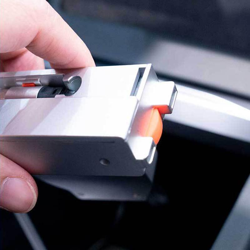 For Tesla Model 3 Highland Intelligent Docking Station Type-C PD 27W Fast Charger USB Extender Docking Station Powered Splitter