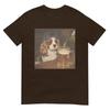 Cavalier King Charles Drinking Beer Funny Dog Meme TShirt