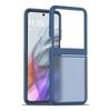 For Motorola Razr 60 Silver Shield Skin Feel Phone Case 2-in-1 Anti Drop Oil Spray Phone Case