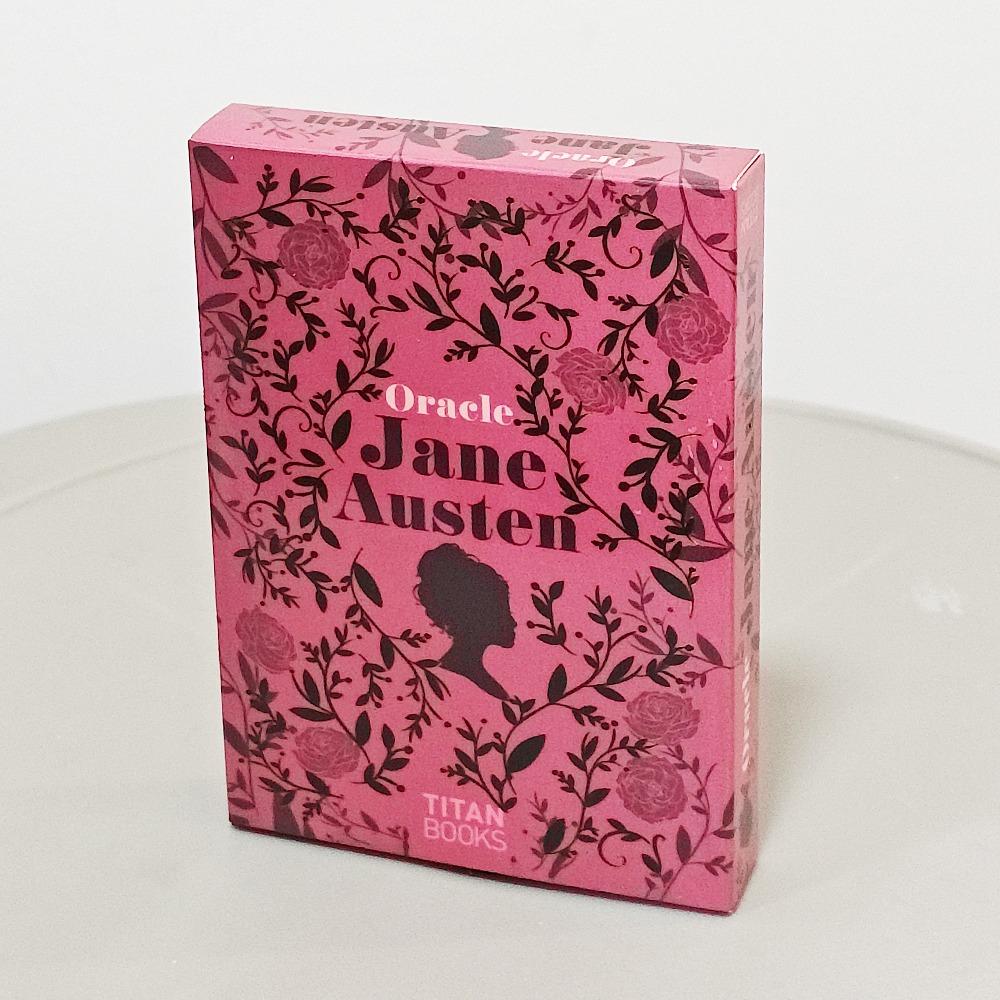 Jane Austen Oracle Deck: 40-Card Literary Divination Set, Regency-Style Illustration Tarot Cards 10.5*7.5cm