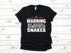 Warning Talk About Snakes Shirt, Funny Snake T-Shirt, Snake Lover Gift, Funny SnakesT-shirt, T-shirt, Child T-shirt, Tank Top
