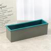 Plastic box + Silicone inner support Soap Mold 1200ml Mousse Cake Soap Mould DIY Multicolor Silicoen Loaf Cake Toast Mold