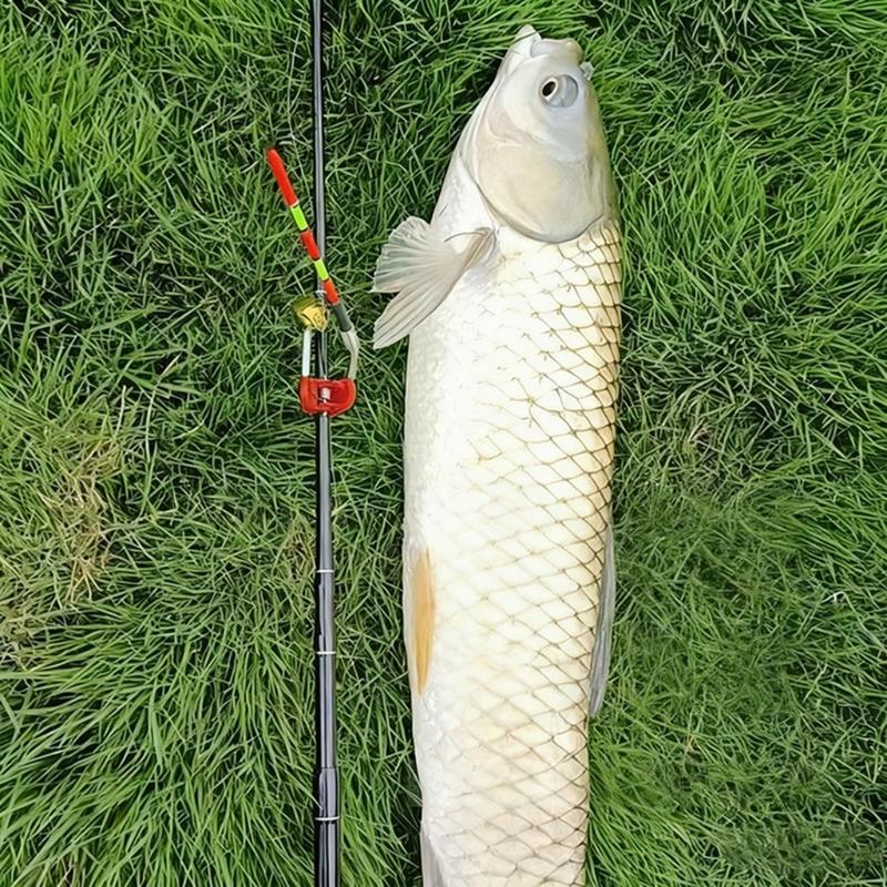 Durability Plastic Fishing Bobber Features Bites Alarm Night Light And Heavy Type Clamps For Saltwater Freshwaters Use