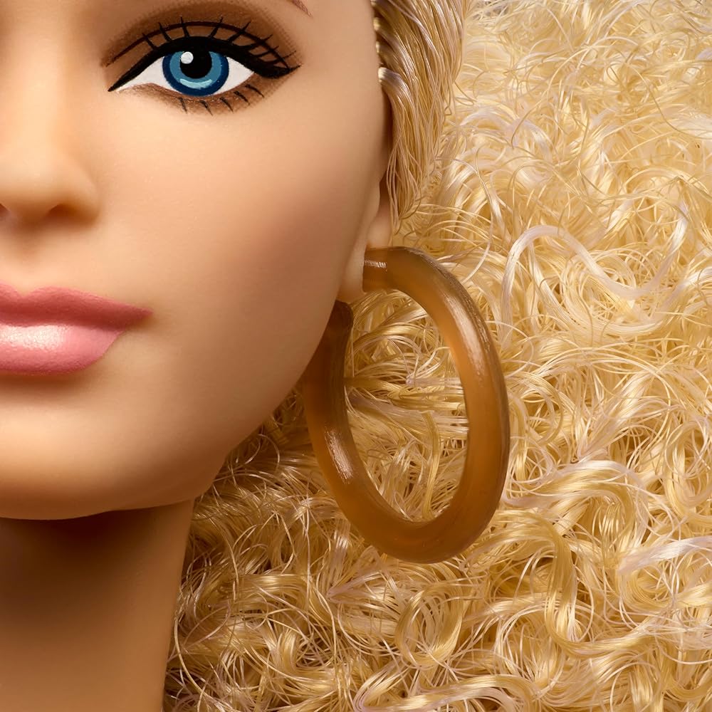 Barbie Basics Model 07 Signature Doll with Long Curly Hair and Articulated Body for Collectors Ages 6 and Up