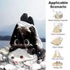 1 Stück Schneemann & Süße Katze Decke Weich Warm, Wohnzimmer, Reise, Camping, Auto Decken