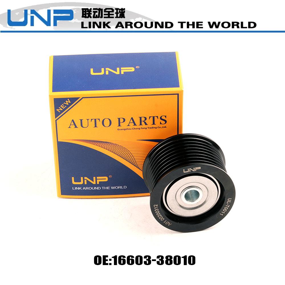 

16603-38010 Drive Belt Idler Pulley For Toyota Sequoia Tundra Land Cruiser Lexus GX460 LX570 1660338010 1 pcs