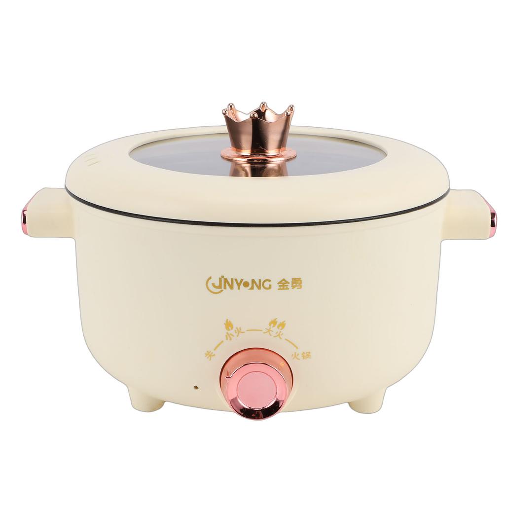 Pentola elettrica da cucina 3,5 l 3 modalità di temperatura antiaderente multifunzione cucina elettrica per cucinare a casa