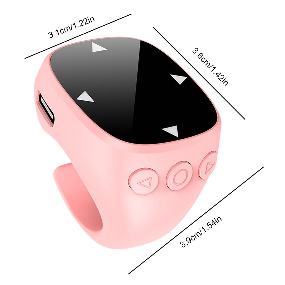 For Tiktok Fingertip Remote Scrolling Ring Wireless Bluetooth Remote Control Camera Shutter Selfie Video Controller for iPhone