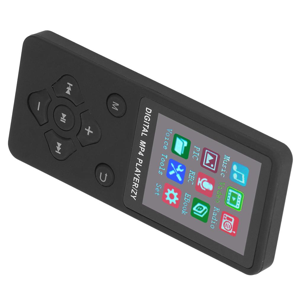 MP3 MP4 Player Bluetooth 5.0 Super Thin 1.8 Inch Color Screen 128G Expandable Memory Portable Video Music Player