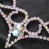 Bohemian Rhinestone Hairband Glitter Party Headband Teens Girls Dance Prom Wedding Headwear Summer Vacations Headpieces