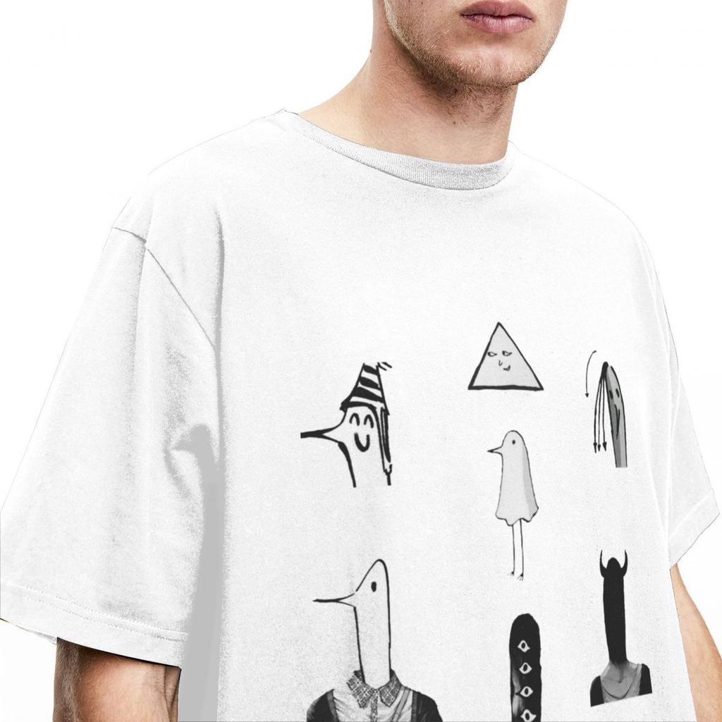 Goodnight Punpun All Forms Apparel T-Shirt for Men Women Oyasumi PunPun Fun Cotton Summer Tee Shirts