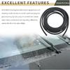 30 PCS Car Windshield Washer Hose Kit, 13.1Ft Washer Fluid Hose & T-Type Y-Type I-Type Hose Connector, Connect Water Pump And Nozzle Mounting Kit,