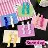 2pcs/set Candy Color Wave Hair Clips Hairpin Korean Translucent Acrylic Wave Barrettes Y2K Irregular Girls Side Clip Makeup Tool