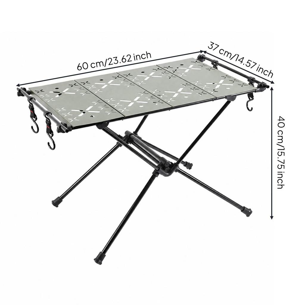 Camping Table Space-Saving Portable Folding Outdoor Easy To Clean