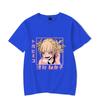 New Anime Himiko Toga Printing T-shirt Women Men Fashion Tees Round Neck Anime T-shirt