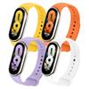 For Mi Band 8 Strap Miband 9 Accessories Silicone Sport Replacement Belt Wrist Pulseira Correa for Xiaomi Mi Band 9 Bracelet
