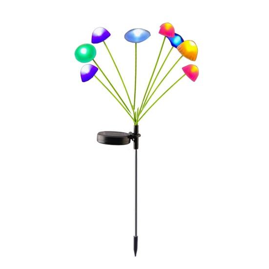 Garden Light Solar Powered Jellyfish Shape Outdoor Yard Light Waterproof Scratch-Resistant Small Size Garden Lamp