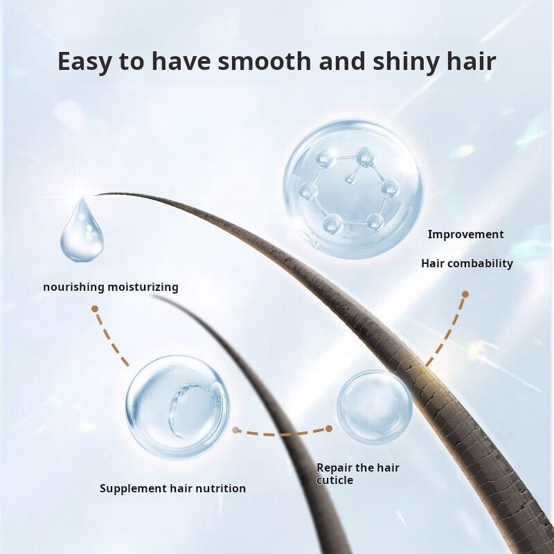 Silk Protein Hair Conditioner for Smooth Soft Hair, 2 Bottles of 450ml