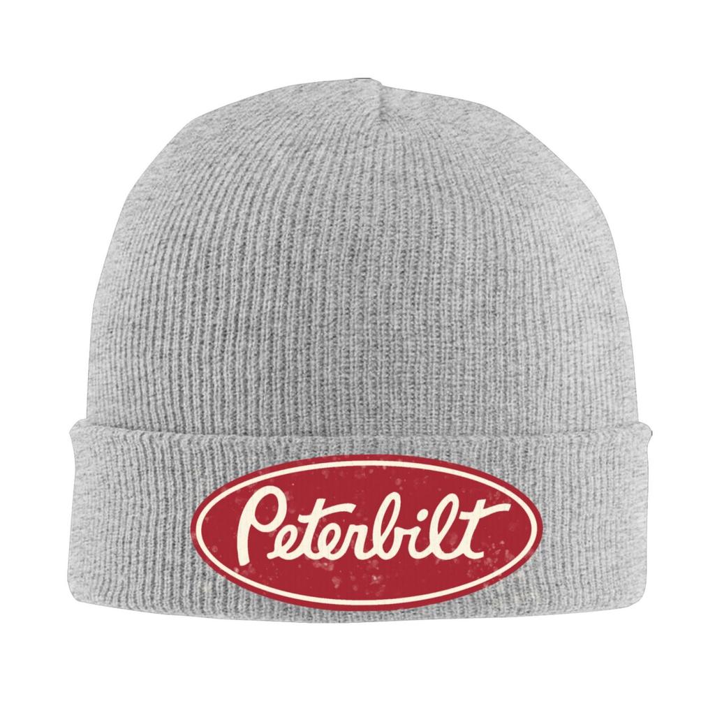 Peterbilt Truck Knitting Hat Fashion Caps Men Women Gym Beanie Hats Winter Pattern Elastic Bonnet Hats