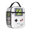 Console de jeux Portable Vieille école Sac fourre-tout Sac à lunch isotherme Joueur Portable Sacs alimentaires Étanches Thermique Refroidisseur Voyage Spacieux