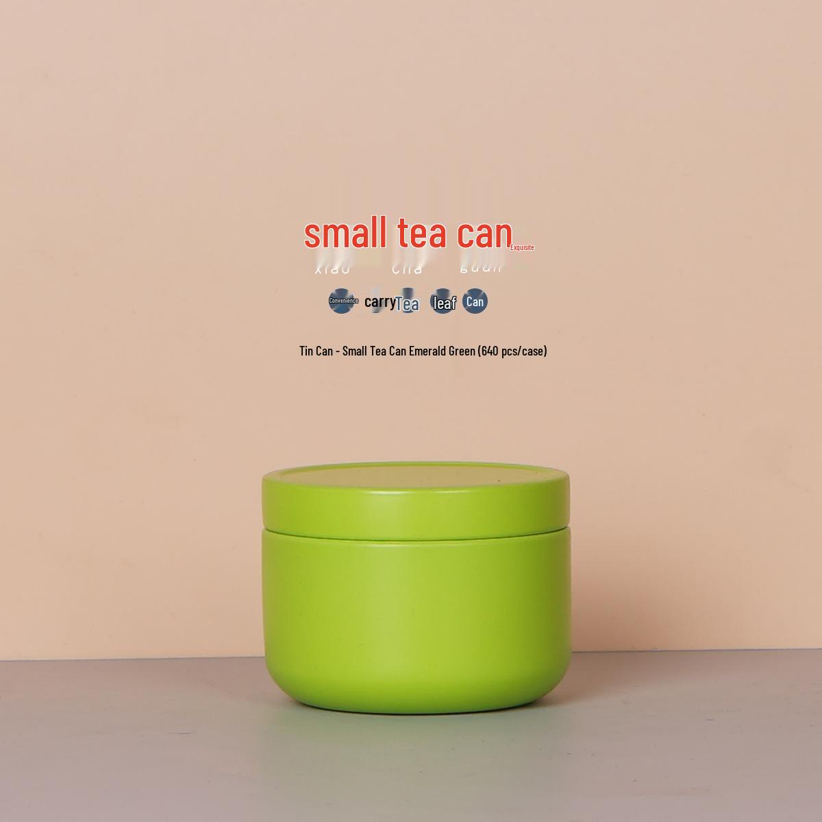 Compact Sealed Tea Can - Portable Travel Container