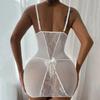 Lace Sexy Lingerie Set Transparent Porno Lace Erotic Underwear Sexy Bra Set and Garter Set Lingerie Sexy  Erotic Sleepwear