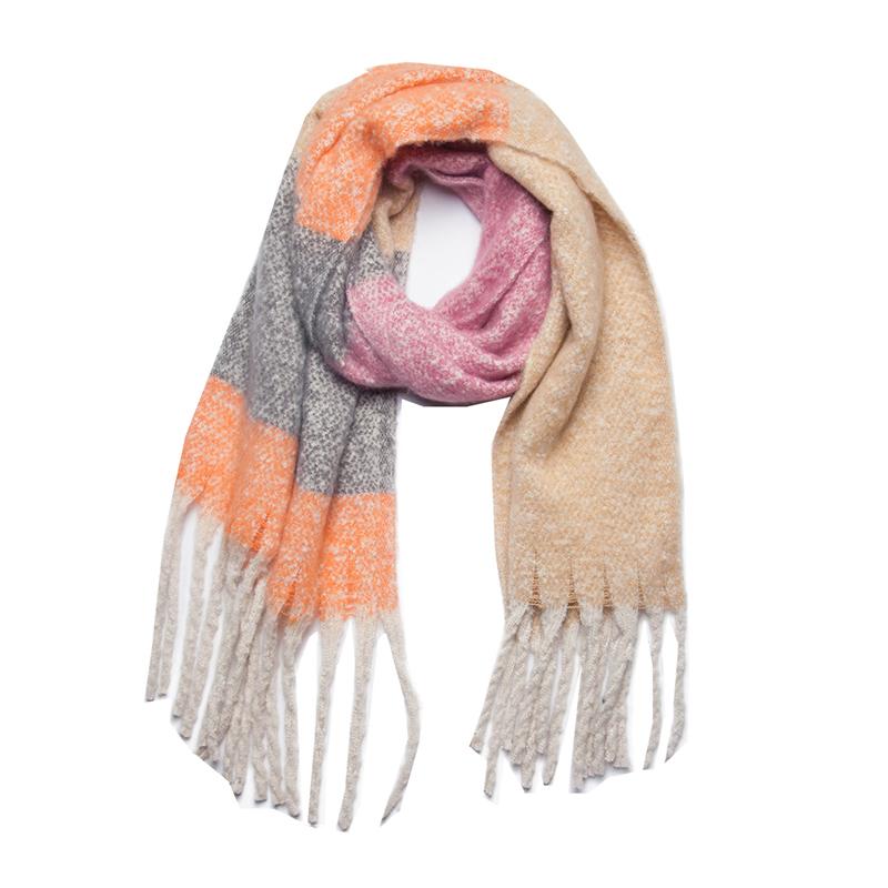 New Imitation Cashmere Women Scarf Winter Scarve Thick Wrap Shawl Pashmina Tassel Lady Mujer Foulard Femme Bufanda Echarpe Hiver