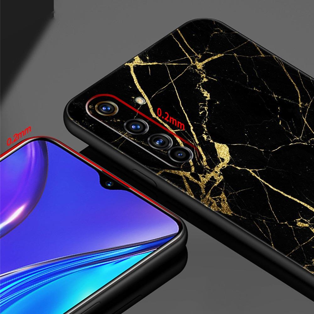 Vintage Marble Case For Realme C67 C63 C55 C53 C35 C25 C21 GT 2 3 5 6 10 11 12 13 Pro Plus 5G Soft TPU Phone Cover Fundas Capas